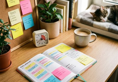 ADHD planner and focus tools